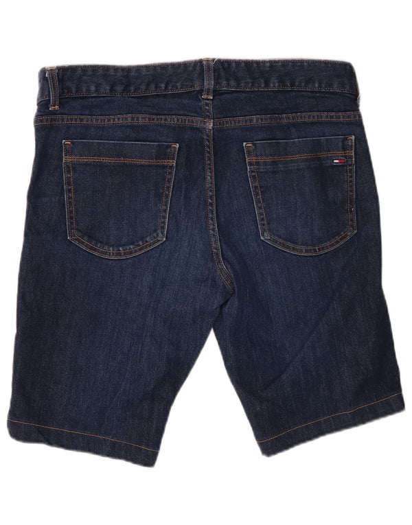 Tommy Hilfiger Pantalones cortos de mezclilla para mujer US 12 Large W34 Azul marino