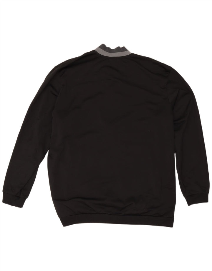 Adidas - Chaqueta de chándal para hombre, talla 2XL, color negro, poliéster