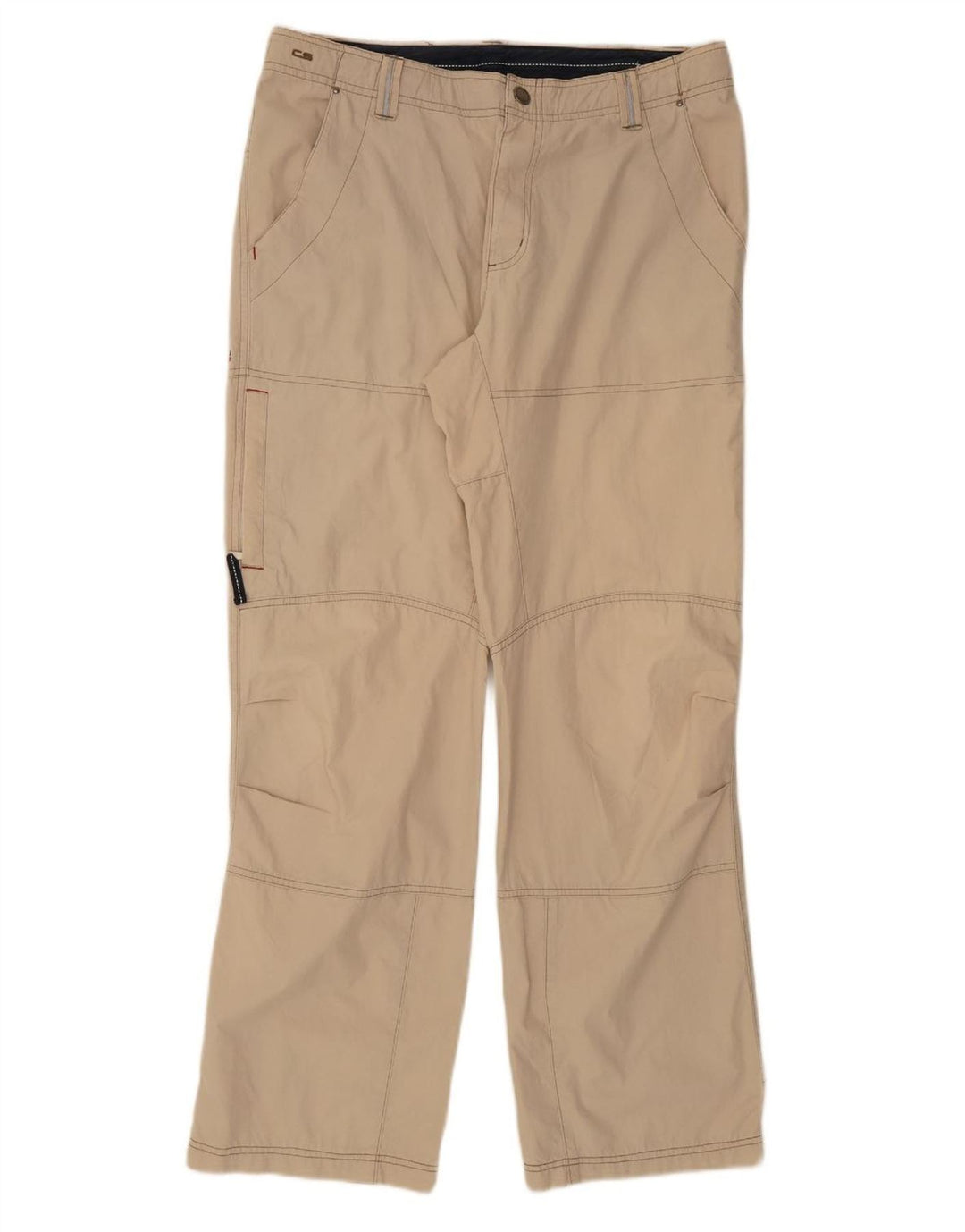 COLUMBIA Mens Straight Cargo Trousers W34 L32 Beige Cotton
