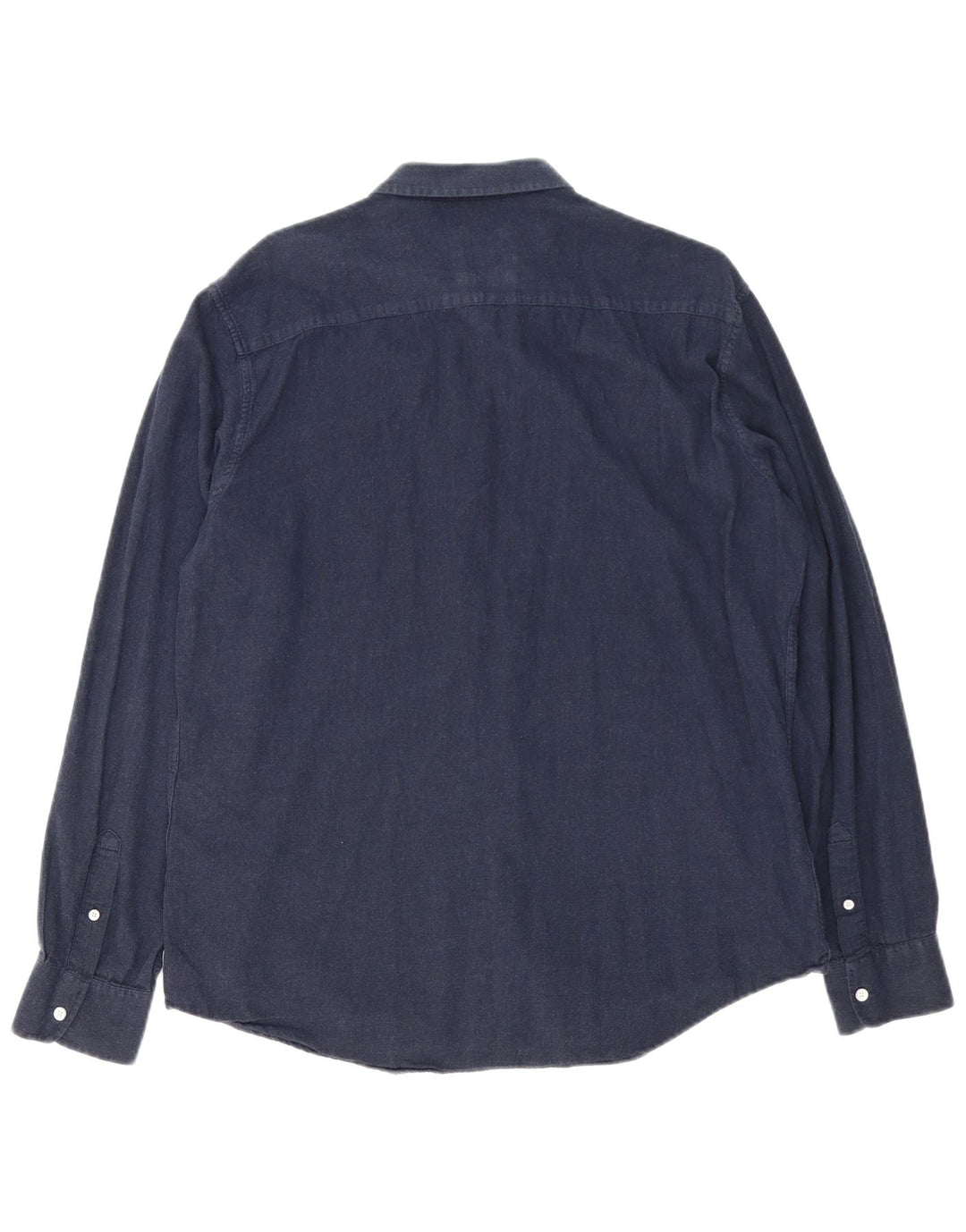 Armani Exchange Camisa Hombre XL Azul Marino Algodón