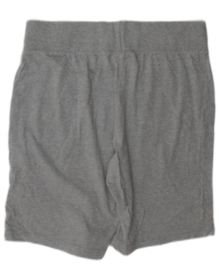 Champion Shorts deportivos con gráficos para hombre de algodón gris medio