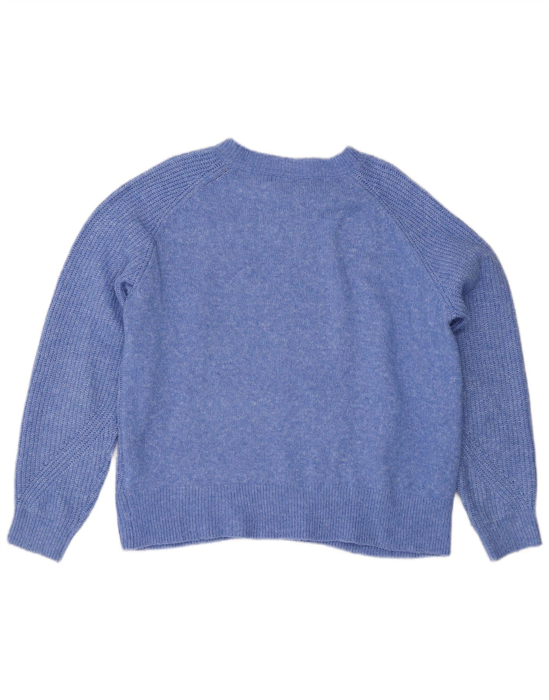 Marks & Spencer Jersey extragrande con cuello redondo para mujer UK 44 Azul medio