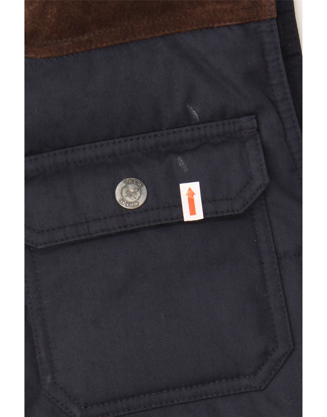 Crew Clothing Chaleco acolchado para hombre UK 38 Medio Azul marino Poliéster