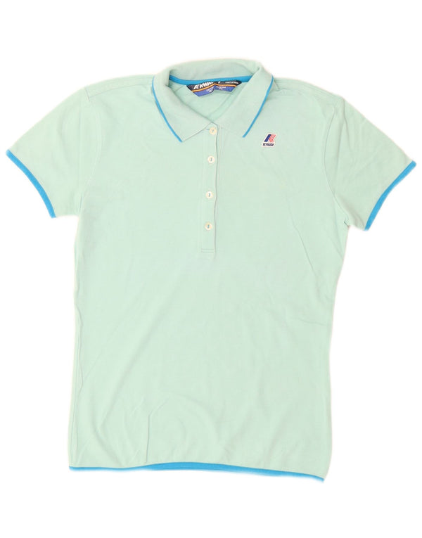 K-Way Polo Niña 6-7 Años Turquesa Algodón