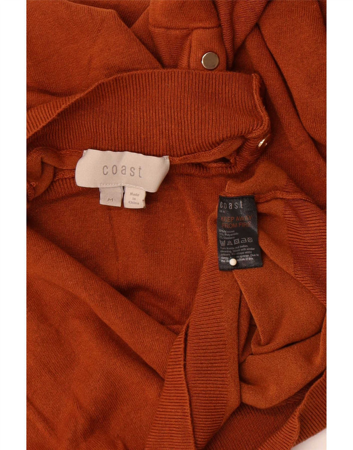 Coast - Jersey con cuello alto para mujer, talla 40, viscosa marrón medio