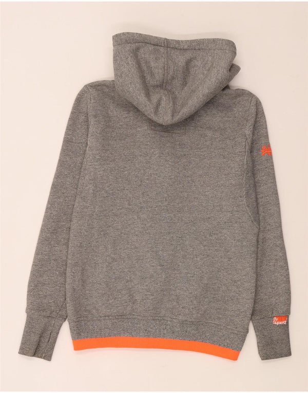 Superdry Hombre Sudadera Con Capucha Y Cremallera De Algodón Color Block Gris Medio