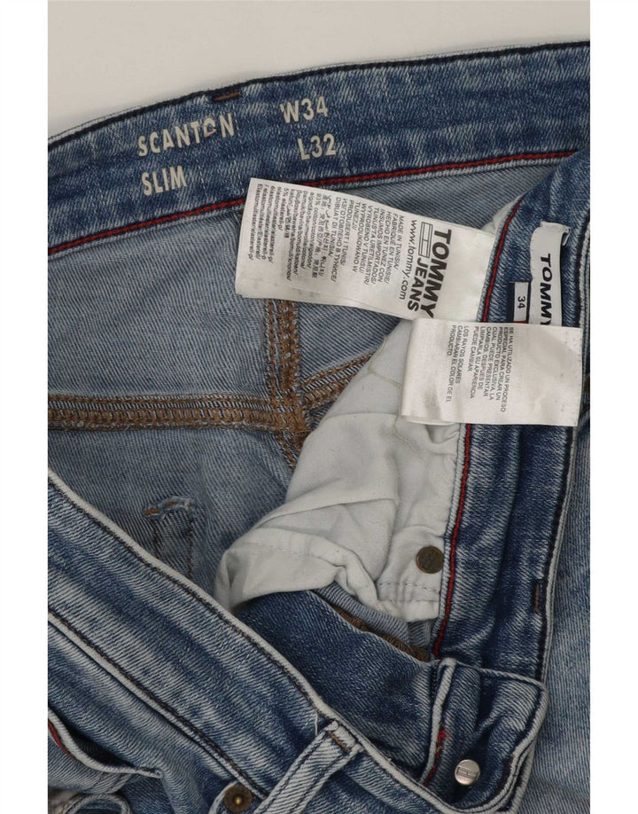 Tommy Hilfiger Jeans Scanton Slim para Hombre W34 L32 Azul