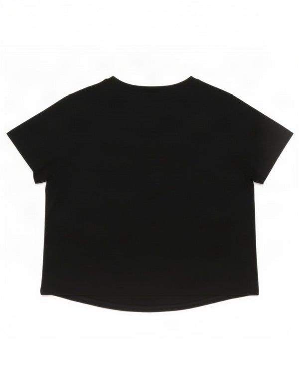 Nike Camiseta gráfica para niñas 12-13 años Grande Algodón Negro