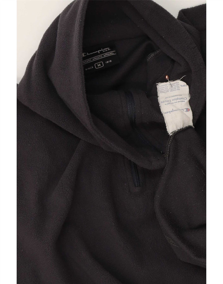 Champion Jersey De Polar Con Cremallera Y Cuello Para Hombre Poliéster Gris Medio