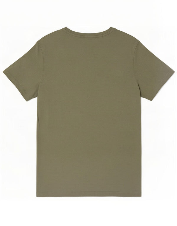 Jack & Jones Hombre Camiseta Gráfica Top Small Verde Algodón