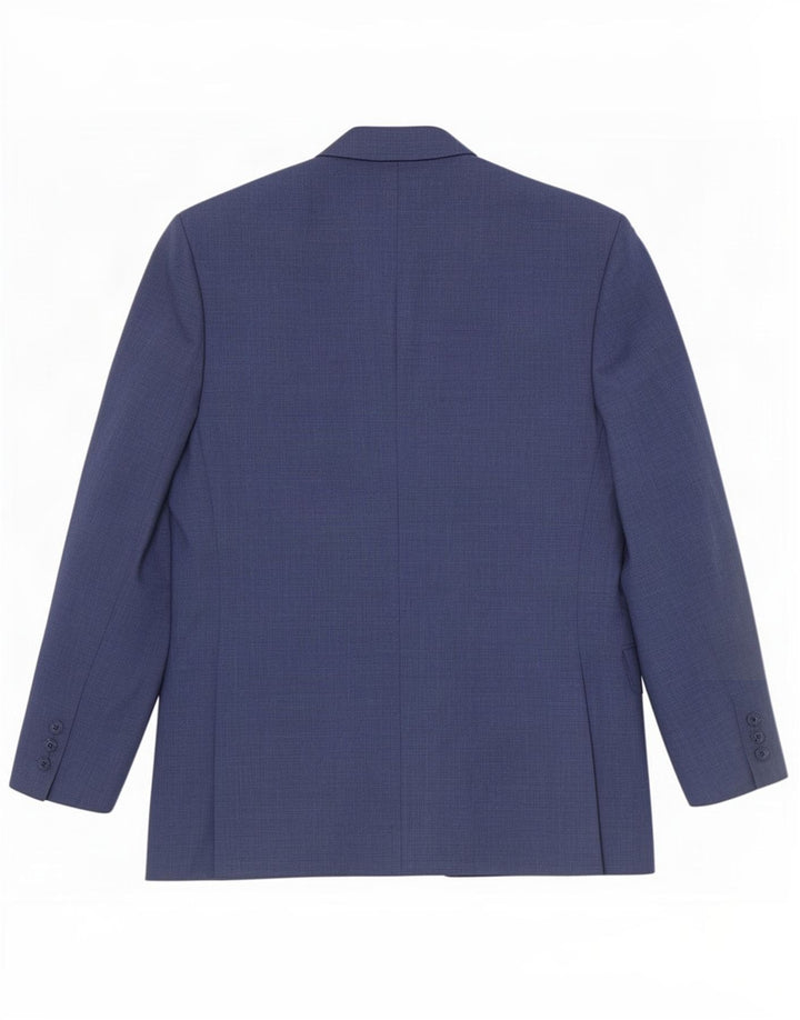 Marks & Spencer Chaqueta tipo blazer corta de 3 botones para hombre UK 38 Azul medio