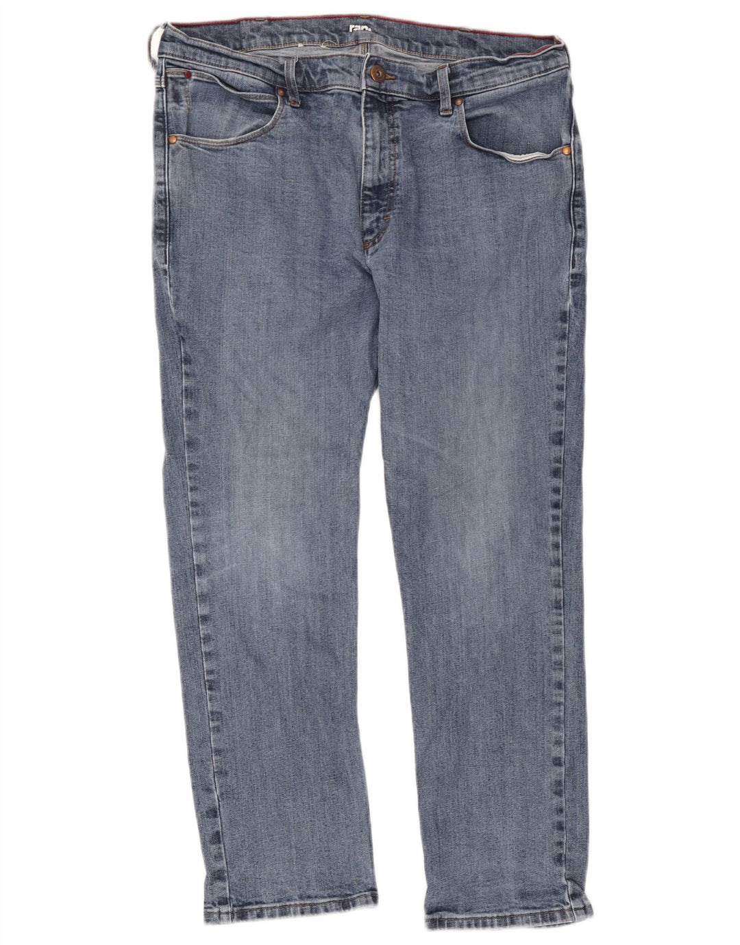 Wrangler Vaqueros Rectos Regulares Para Hombre W36 L30 Algodón Azul