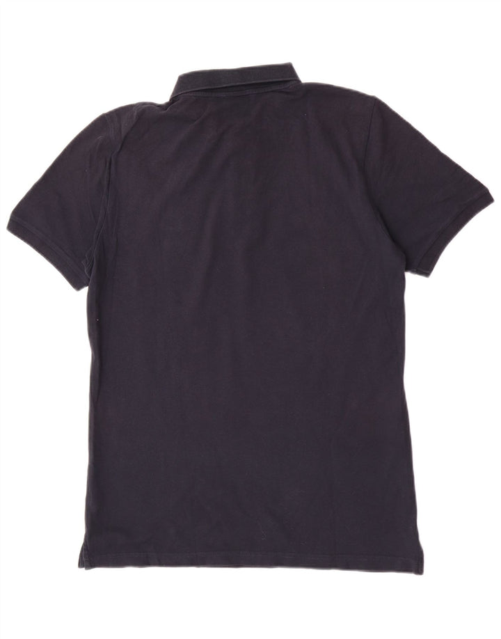 Polo Sundek para hombre de algodón azul marino grande
