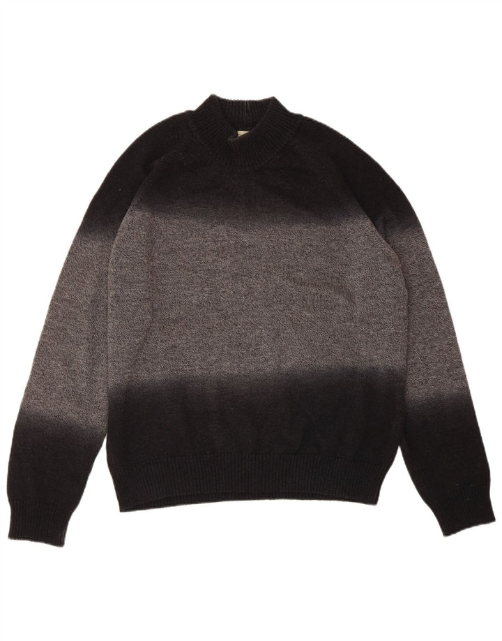 ARMANI COLLEZIONI Jersey con cuello alto para mujer IT 54 3XL Negro