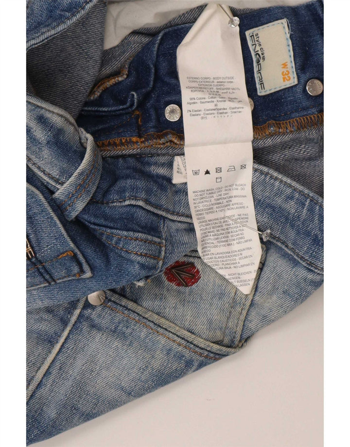 Pantalones cortos vaqueros Energie para hombre W32 Algodón azul medio