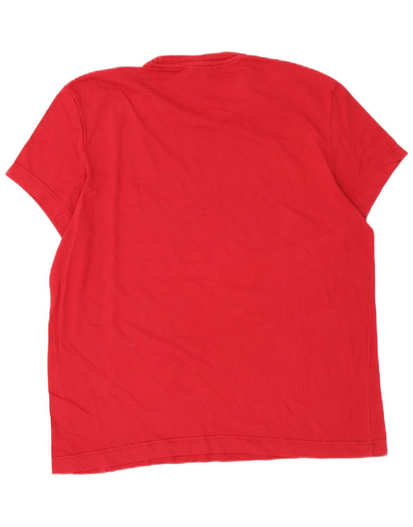 Levi's - Camiseta gráfica para hombre, talla grande, color rojo