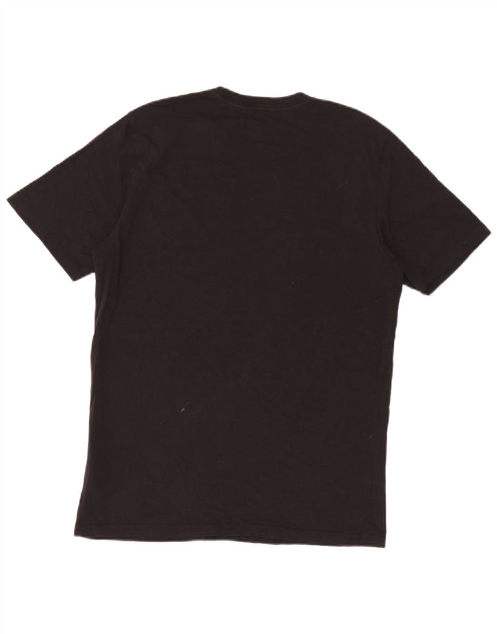 Carhartt Hombre Camiseta Gráfica Top Medio Algodón Negro