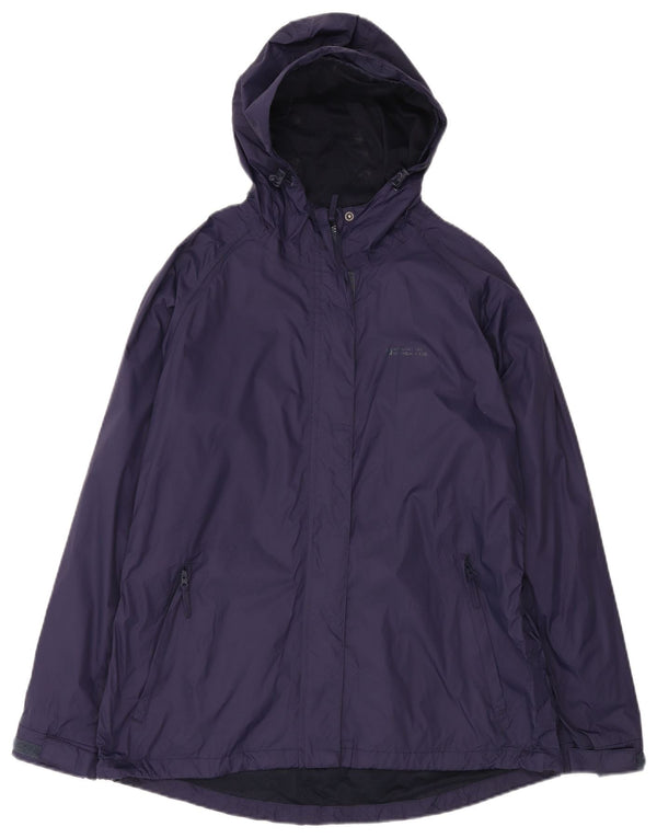 Chaqueta impermeable con capucha para mujer Mountain Warehouse UK 46 Large Nylon azul marino