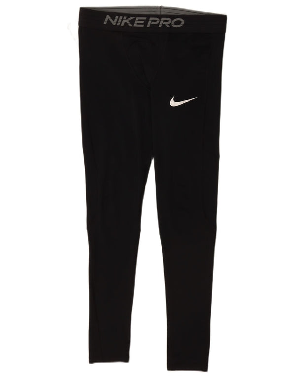 Nike Leggings ajustados con estampado gráfico para hombre, talla grande, negro