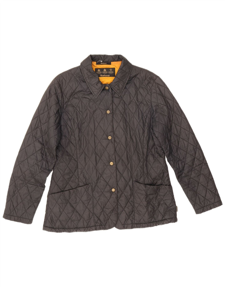 Barbour Chaqueta acolchada para mujer Reino Unido 44 Grande Negro