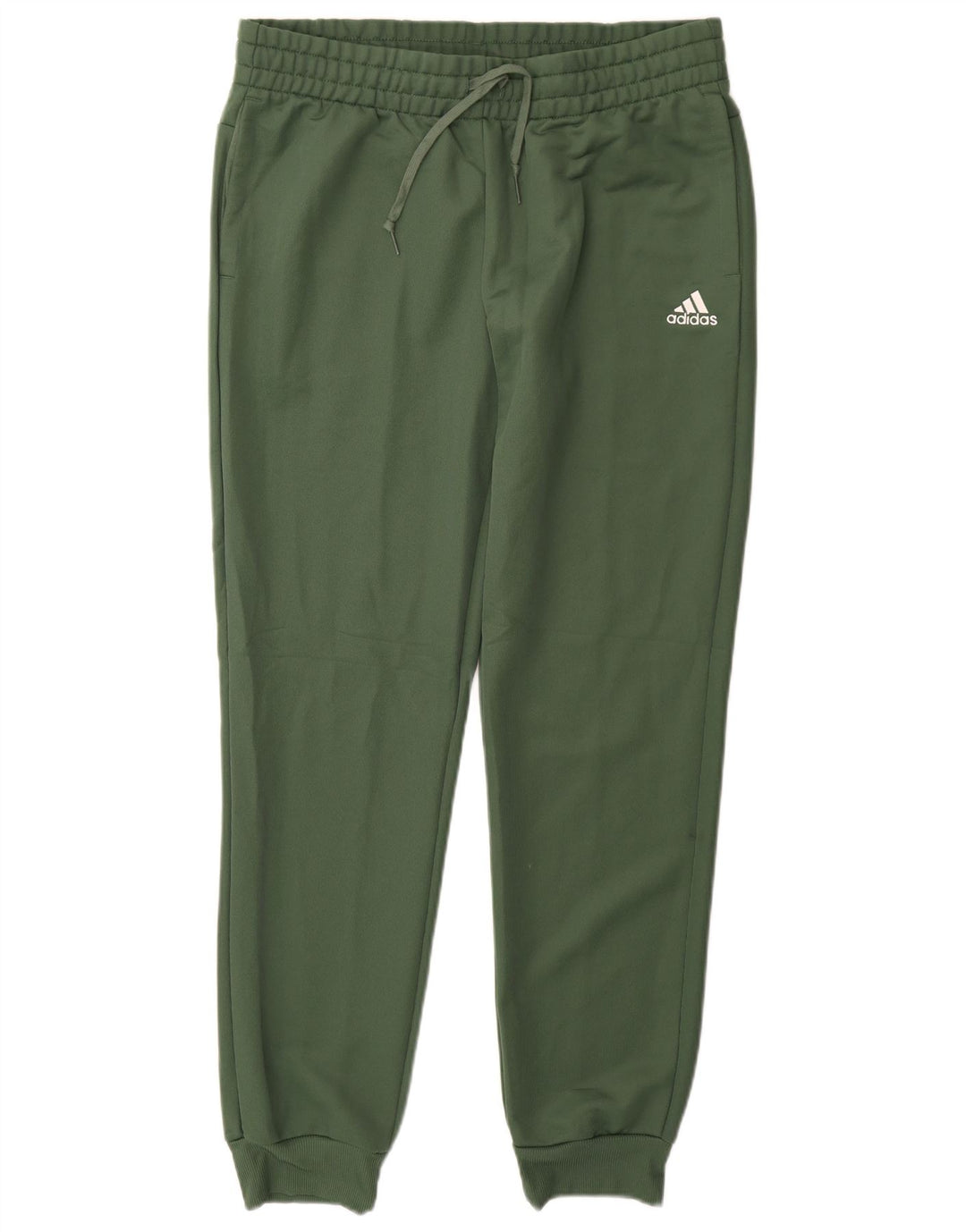 ADIDAS Mujer Chándal Pantalones Joggers UK 16/18 Grande Caqui Poliéster