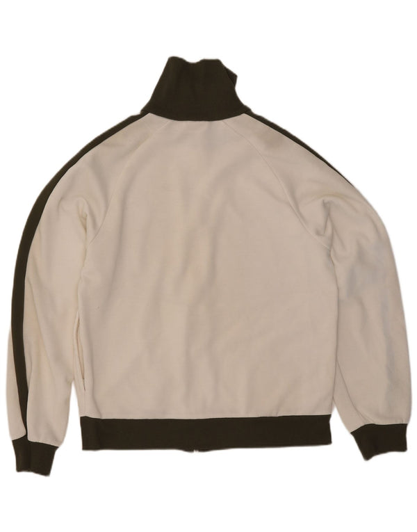 Puma Chaqueta De Chándal Con Estampado Gráfico Para Hombre Poliéster Color Block Blanco Grande
