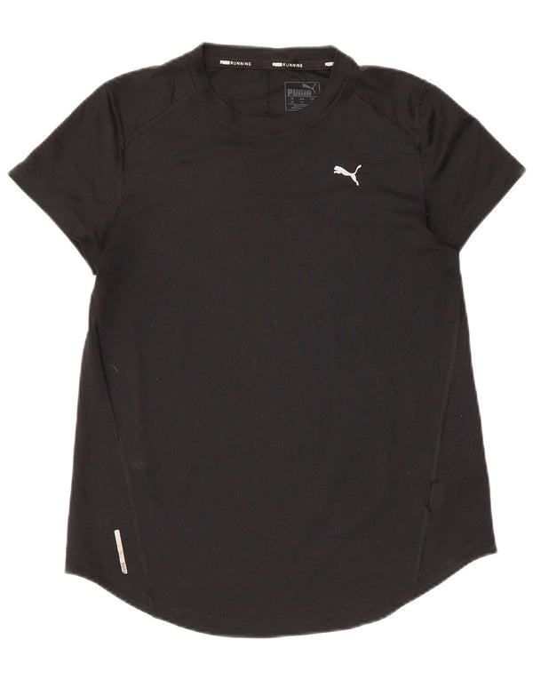 PUMA Camiseta para mujer Top UK 6 XS Negro Poliéster