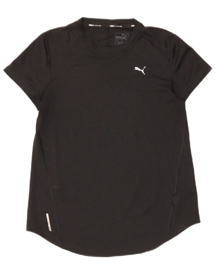 PUMA Camiseta para mujer Top UK 6 XS Negro Poliéster