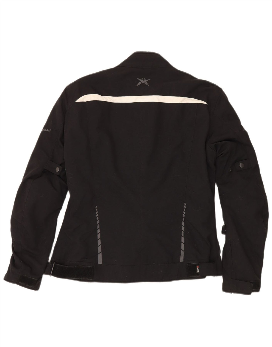 ALIKE Chaqueta motociclista Moto Racer para mujer UK 40 XL Negro Colorblock