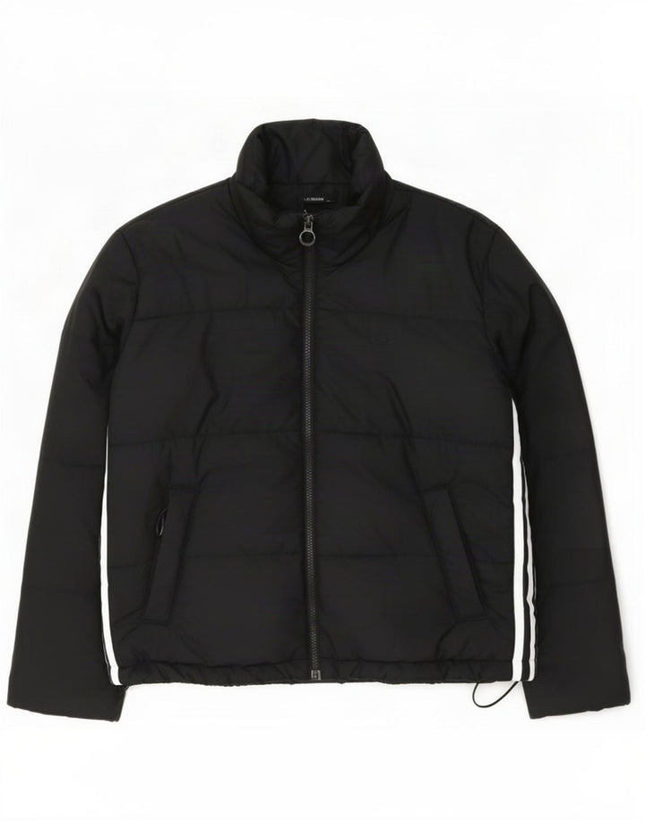 Adidas Chaqueta Acolchada Extragrande para Mujer UK 10 Small Black Colourblock