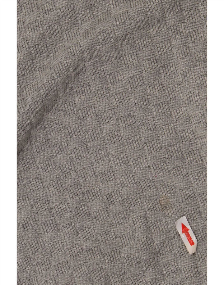 Marks & Spencer Jersey con cuello tipo polo para hombre XL Algodón gris