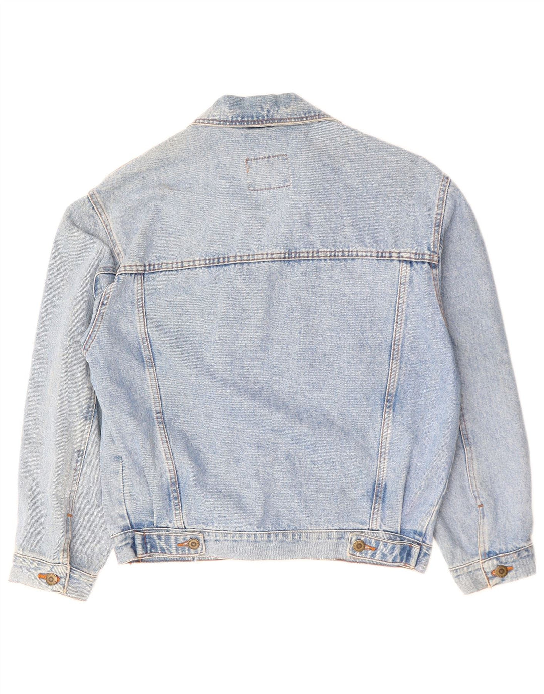 VINTAGE Chaqueta vaquera para mujer EU 42 Algodón azul grande
