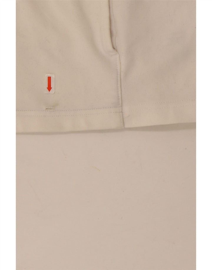 Adidas - Chaqueta de chándal para mujer, talla 40, poliéster blanco grande