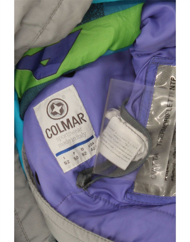 Colmar Chaqueta de esquí estampada para hombre IT 52 Large Blue Colourblock Poliamida