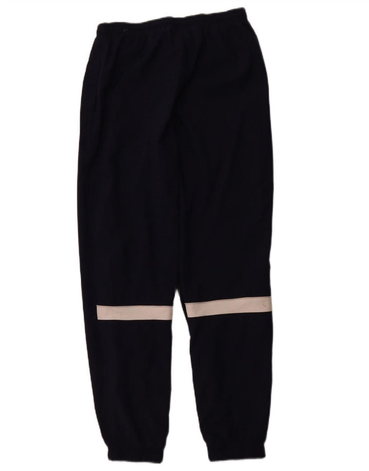 NIKE Hombre Dri Fit Chándal Pantalones Joggers Small Azul Marino Poliéster