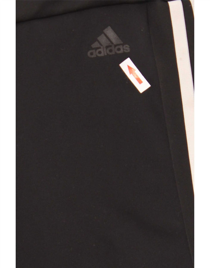 Adidas Leggings cortos para mujer Reino Unido 12/14 Mediano Negro Poliéster