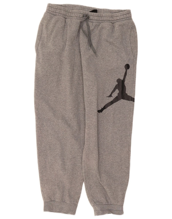 Jordan Pantalones De Chándal Gráficos Para Hombre Joggers Grande Gris Moteado