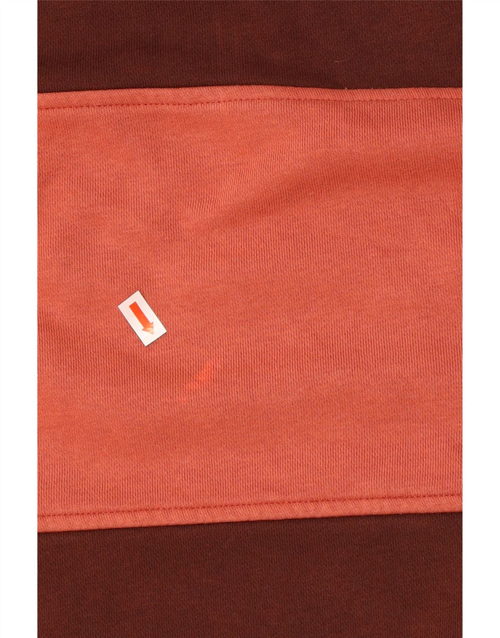 Levi's Hombre Sudadera Relaxed Jumper Small Marrón Colorblock Algodón
