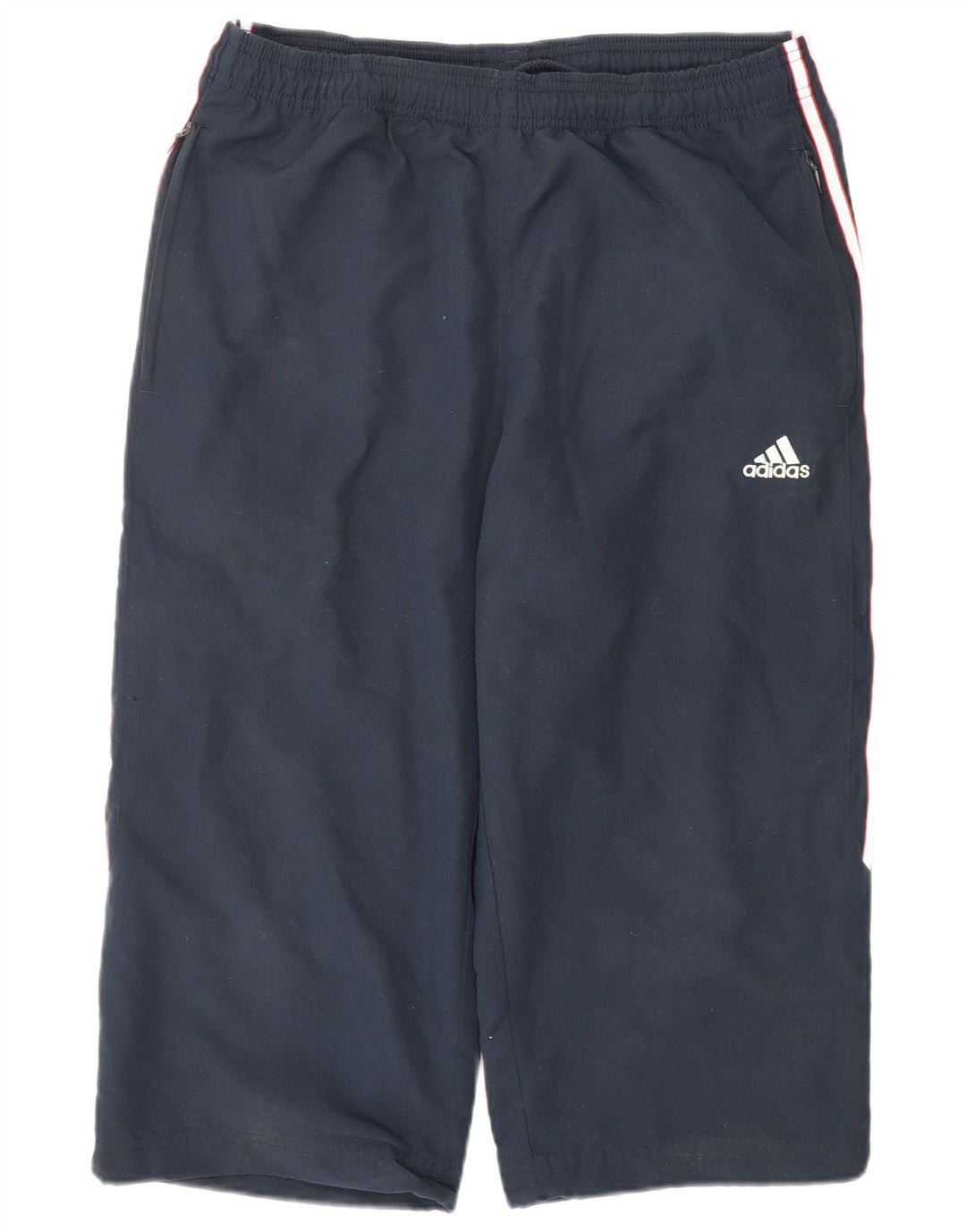 Adidas Bermudas Deportivas para Hombre Pantalones Cortos Medianos Azul Marino Poliéster