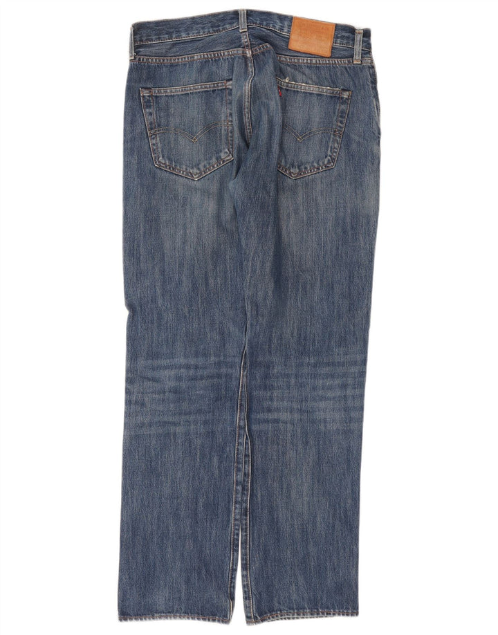 Levi's Hombre 501 Vaqueros Rectos W32 L32 Algodón Azul
