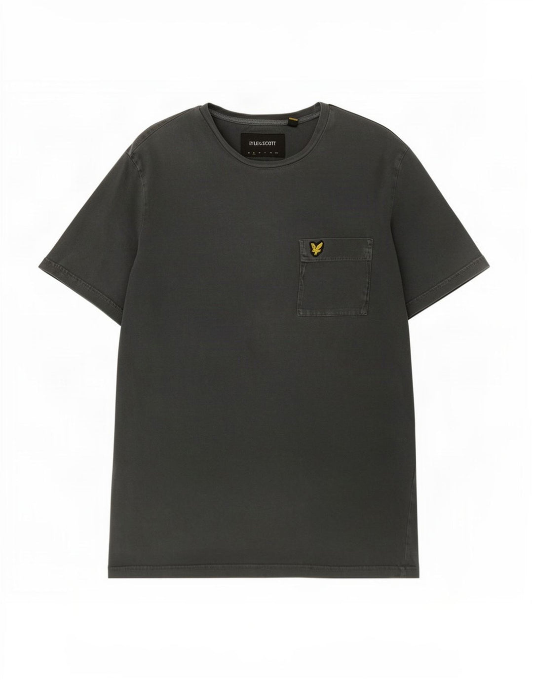 Lyle & Scott - Camiseta para hombre, talla pequeña, algodón gris