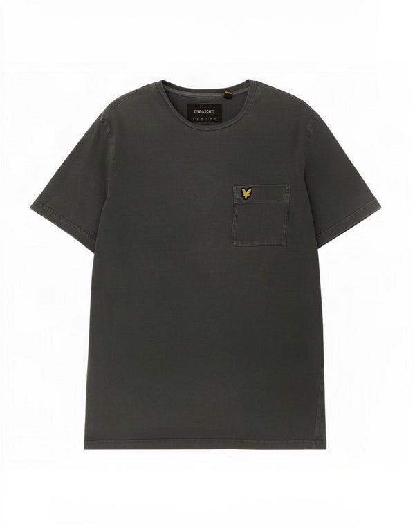 Lyle & Scott - Camiseta para hombre, talla pequeña, algodón gris