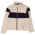 Asics Chaqueta de chándal extragrande para mujer UK 10 Small White Colourblock