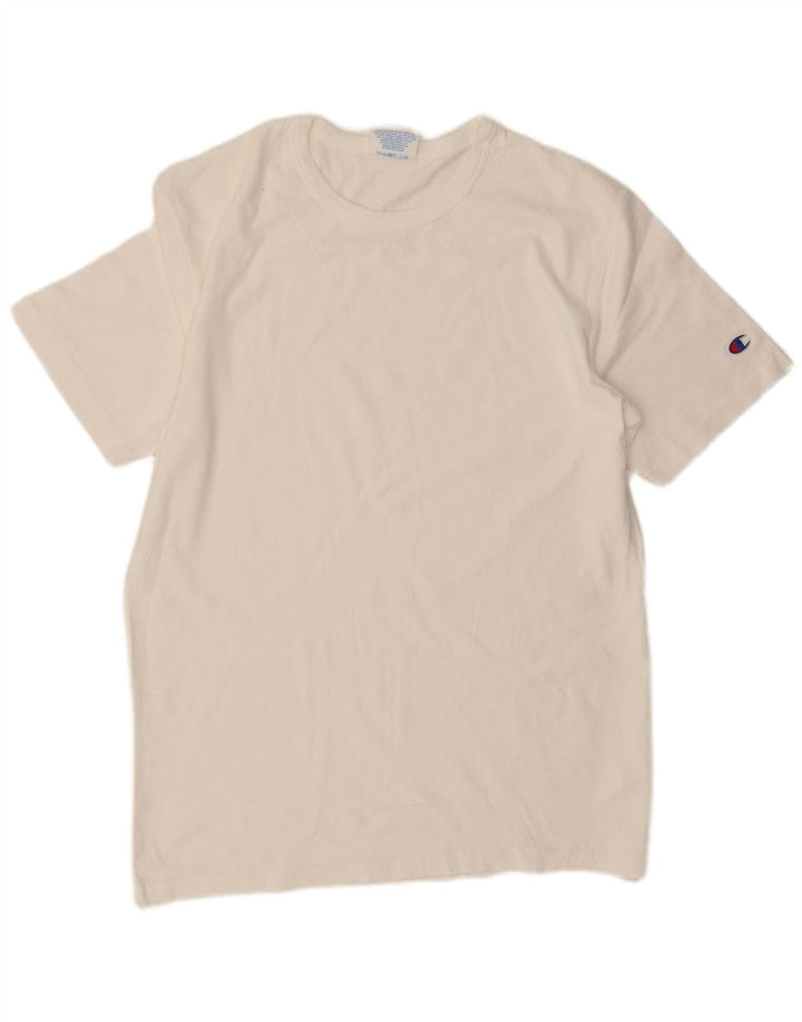CHAMPION Camiseta Heritage para hombre Top Medium White Cotton