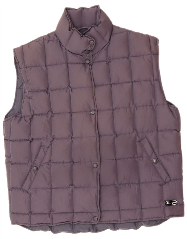 Champion Chaleco acolchado para mujer ES 40 XL Poliéster gris