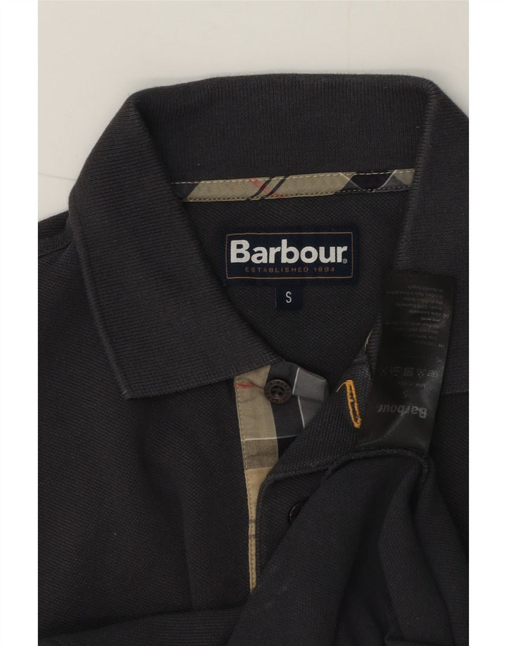 Polo Barbour Hombre Pequeño Algodón Gris