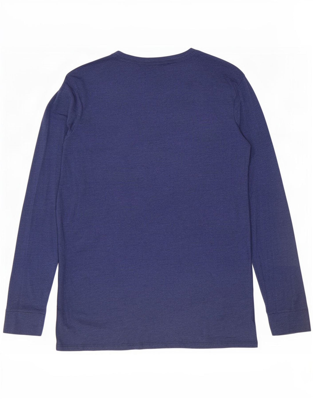 Marks & Spencer - Camiseta de manga larga para hombre, talla grande, acrílico azul marino
