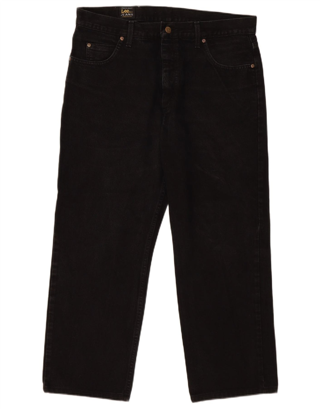 Vaqueros rectos Lee para hombre W36 L27 Black