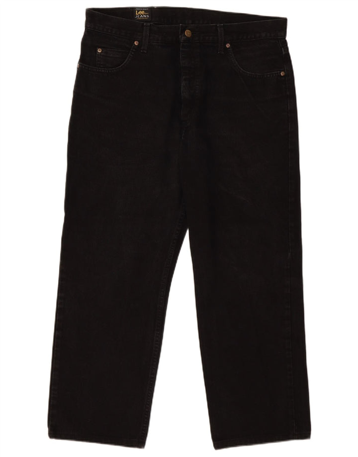 Vaqueros rectos Lee para hombre W36 L27 Black