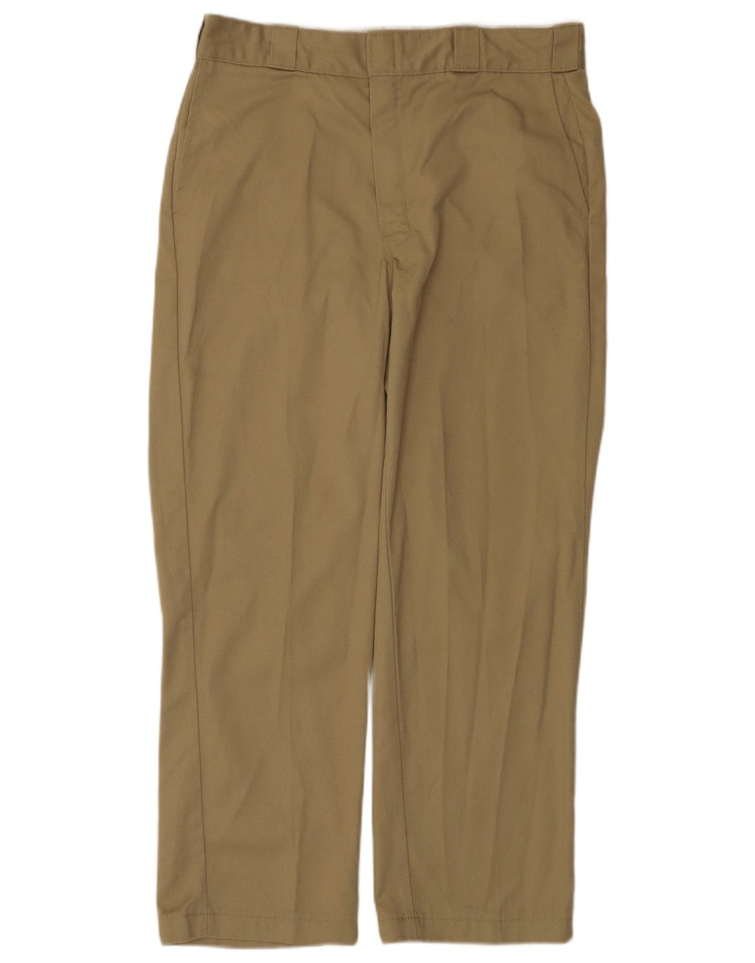 Dickies Pantalón chino recto para hombre W36 L30 Poliéster beige